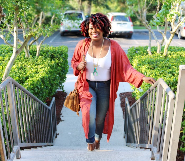 Red Natural Hair Twistout